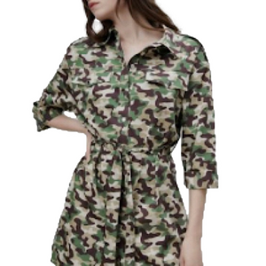 Photo to follow. Zara| Camo shirt dress or duster